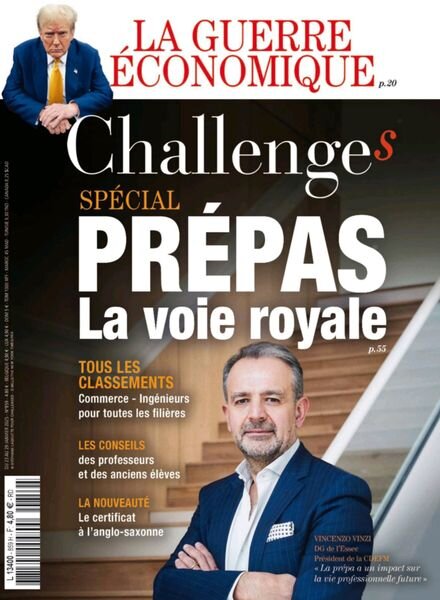 Challenges – 23 Janvier 2025 Cover