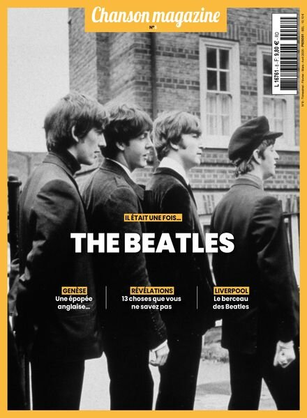 Chanson Magazine – Fevrier-Mars-Avril 2025 Cover