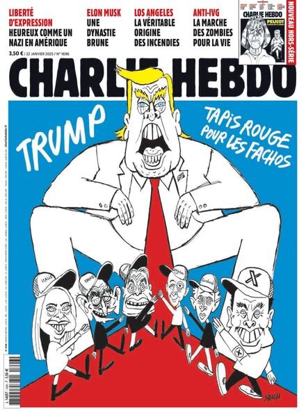 Charlie Hebdo – 22 Janvier 2025 Cover
