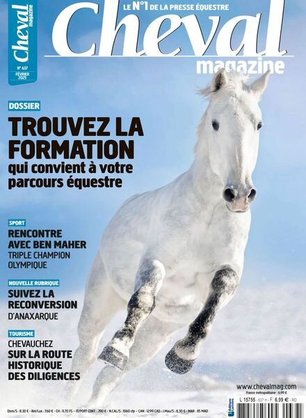 Cheval Magazine – Fevrier 2025 Cover