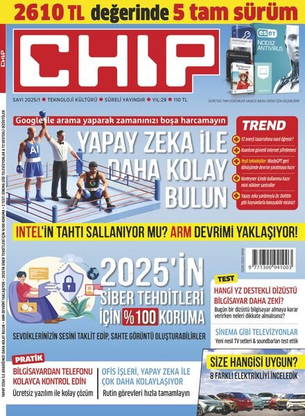 CHIP Turkiye – Ocak 2025 Cover