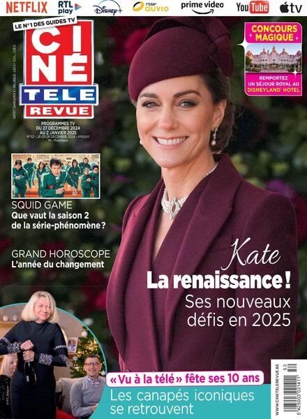 Cine Tele Revue – 26 Decembre 2024 Cover