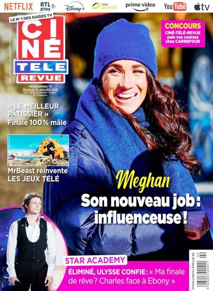 Cine Tele Revue – 9 Janvier 2025 Cover