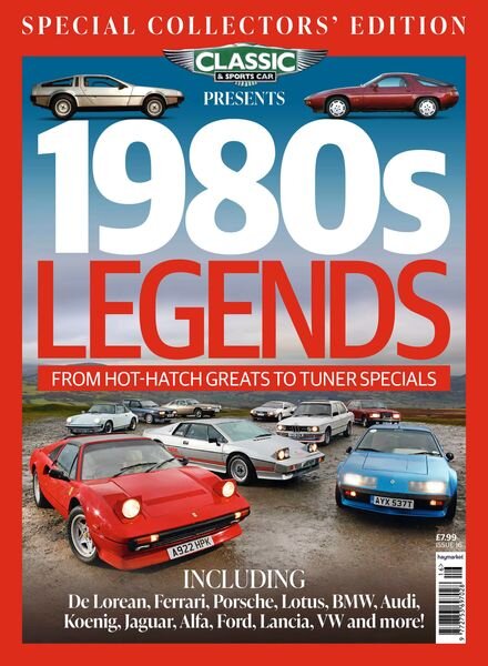 Classic & Sports Car Presents – 1980s Legends – January 2025 Cover
