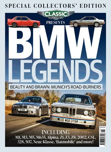Classic & Sports Car Presents – BMW Legends 2025 Cover