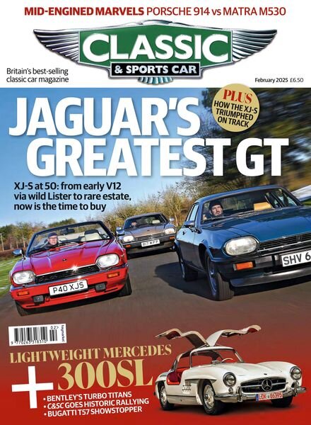 Classic & Sports Car UK – February 2025 Cover