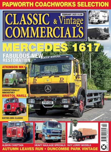 Classic & Vintage Commercials – February 2025 Cover