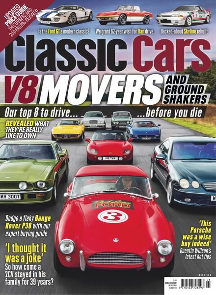 Classic Cars UK – March 2025 Cover