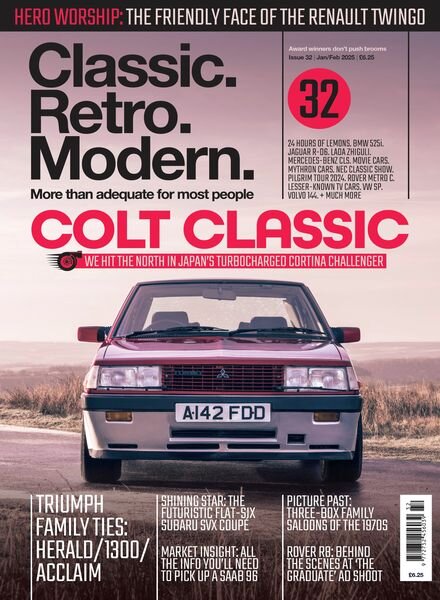 ClassicRetroModern – January-February 2025 Cover