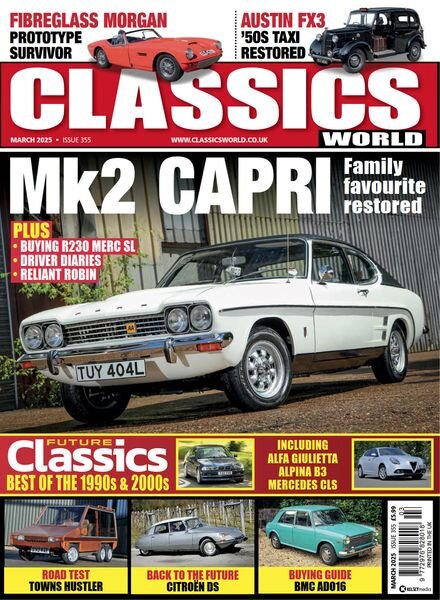 Classics World – March 2025 Cover