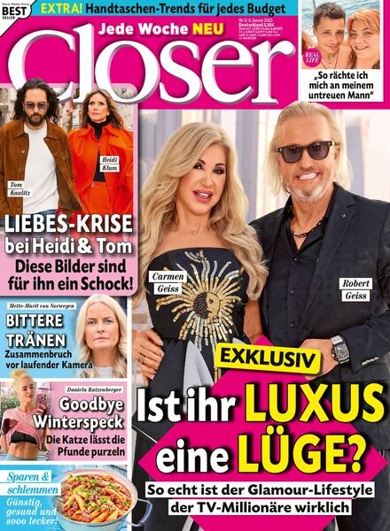 Closer Germany – 8 Januar 2025 Cover
