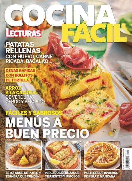 Cocina Facil Espana – Febrero 2025 Cover