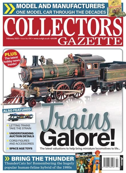 Collectors Gazette – February 2025 Cover
