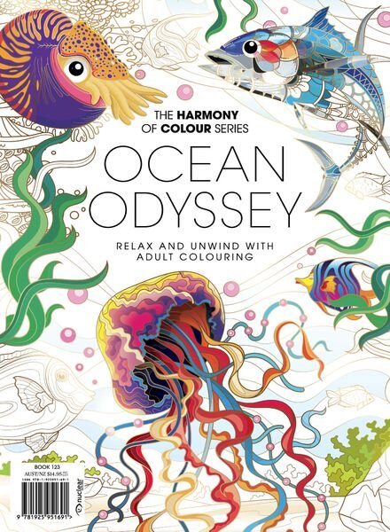 Colouring Book – Ocean Odyssey 2025 Cover