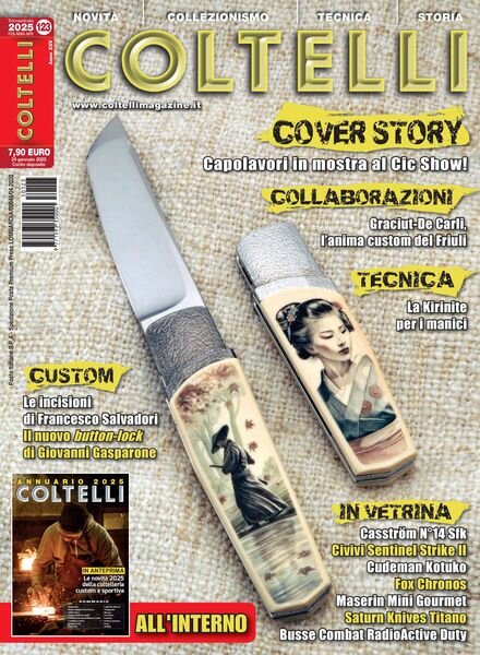 Coltelli – Febbraio-Marzo-Aprile 2025 Cover
