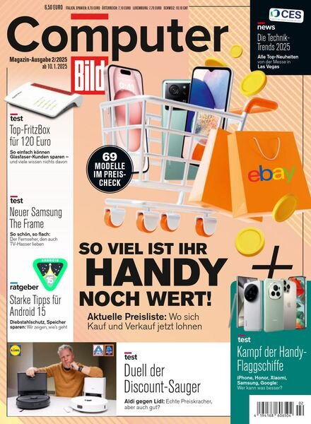 Computer Bild Germany – 10 Januar 2025 Cover