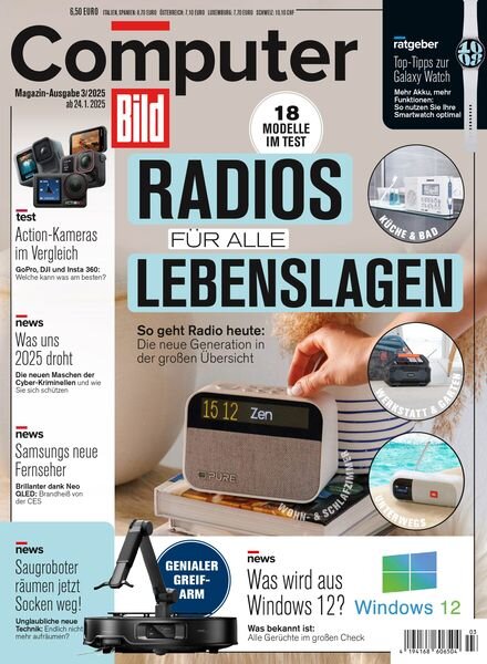 Computer Bild Germany – 24 Januar 2025 Cover