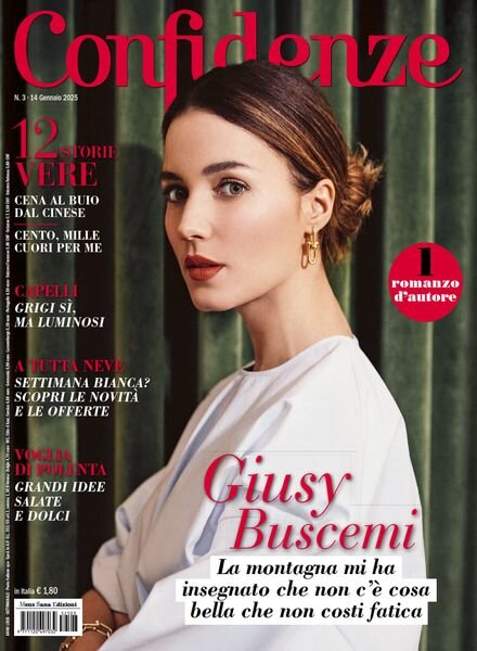 Confidenze – 14 Gennaio 2025 Cover
