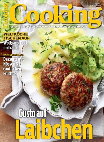 Cooking Austria – 24 Januar 2025 Cover