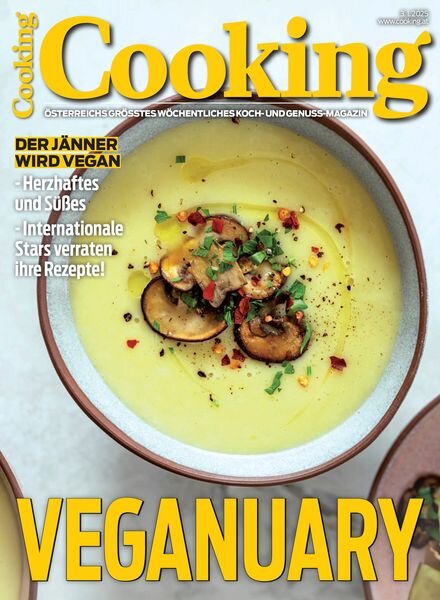 Cooking Austria – Januar 2025 Cover
