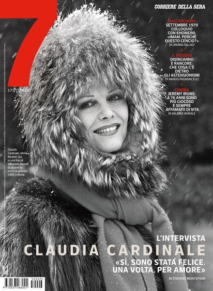 Corriere della Sera Sette – 17 Gennaio 2025 Cover
