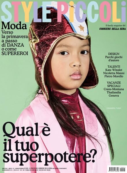Corriere della Sera Style Piccoli – 21 Gennaio 2025 Cover