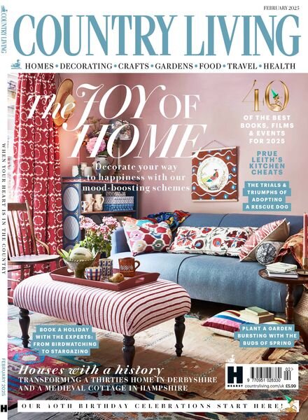 Country Living UK – February 2025 Cover