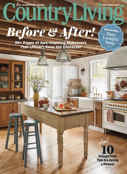 Country Living USA – February-March 2025 Cover