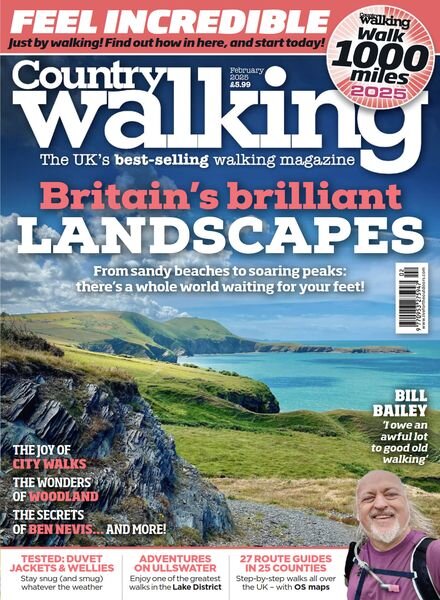 Country Walking – February 2025 Cover