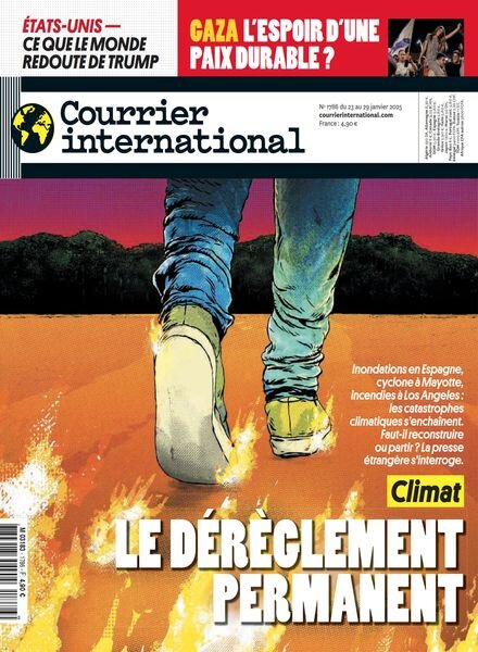 Courrier International – 23 Janvier 2025 Cover