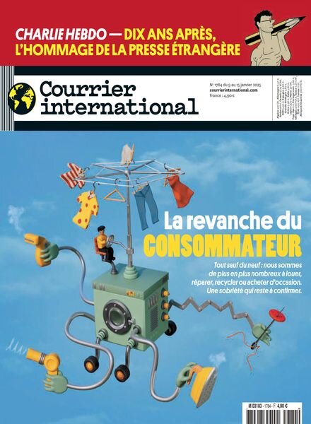 Courrier International – 9 Janvier 2025 Cover