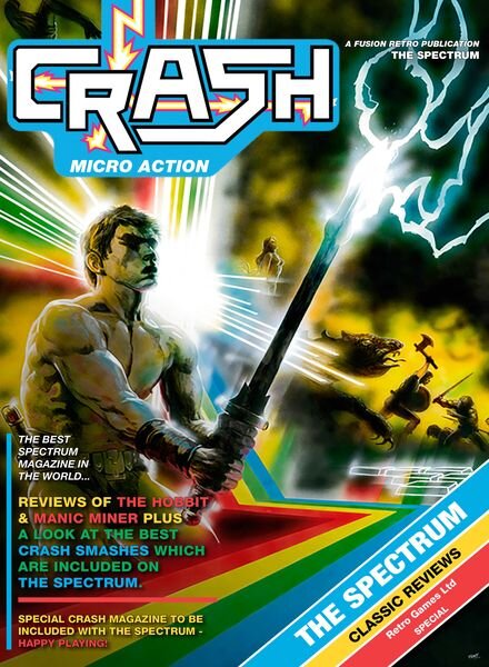 Crash Micro Action – Retro Games Ltd Special 2025 Cover
