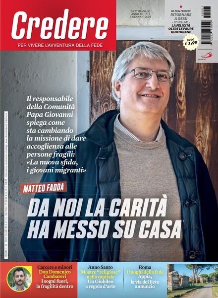 Credere – 5 Gennaio 2025 Cover