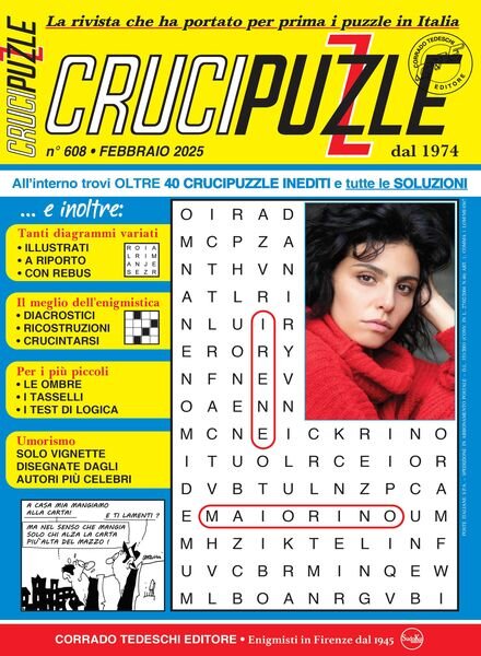 Crucipuzzle – Febbraio 2025 Cover