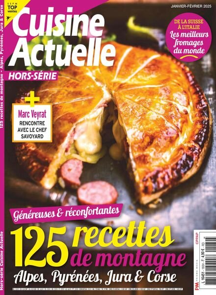 Cuisine Actuelle – Hors-Serie – Janvier-Fevrier 2025 Cover