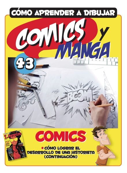 Curso como aprender a dibujar comics y manga – 17 Enero 2025 Cover