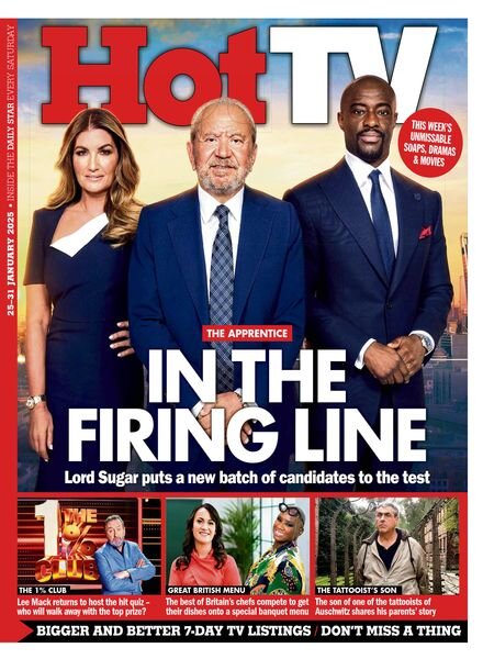 Daily Star Hot TV – 25 January 2025 Cover