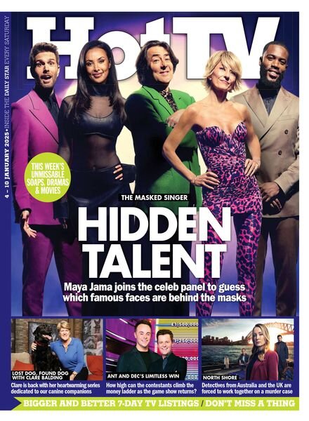 Daily Star Hot TV – 4 January 2025 Cover