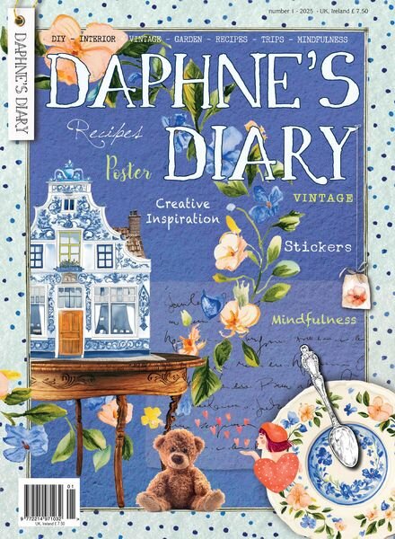 Daphne’s Diary English Edition – January 2025 Cover