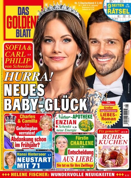 Das Goldene Blatt – 25 Januar 2025 Cover