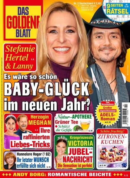 Das Goldene Blatt – 4 Januar 2025 Cover