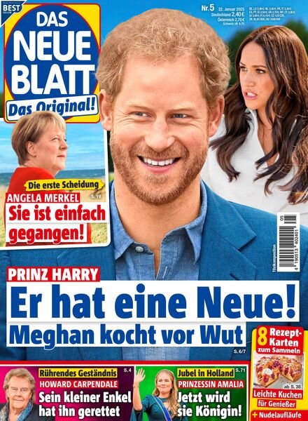 Das Neue Blatt – 22 Januar 2025 Cover