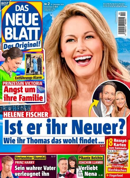 Das Neue Blatt – 31 Dezember 2024 Cover