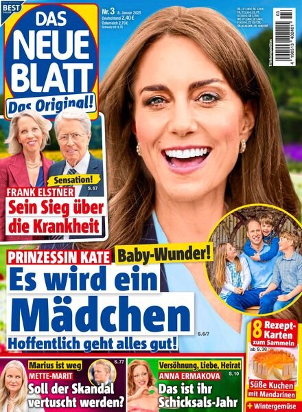 Das Neue Blatt – 8 Januar 2025 Cover