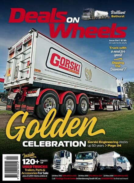 Deals On Wheels Australia – 13 January 2025 Cover