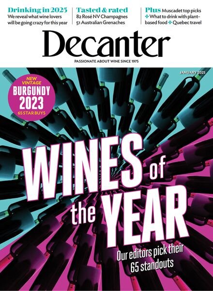 Decanter UK – January 2025 Cover