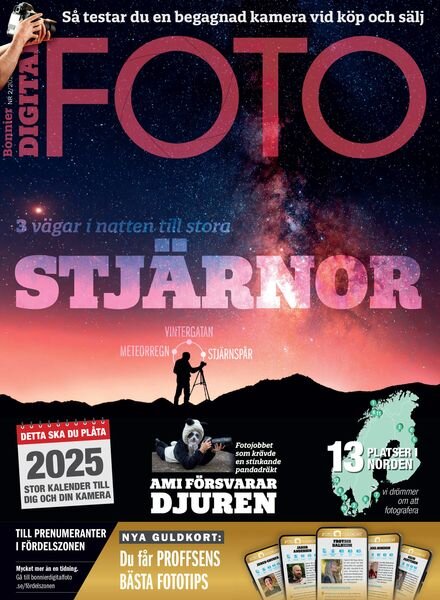 Digital Foto Sverige – Januari 2025 Cover