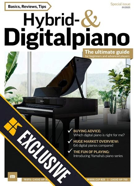 Digitalpiano 2025 Cover