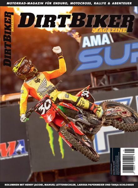 Dirtbiker Magazine – Januar 2025 Cover
