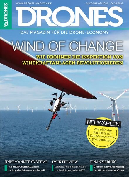 Drones – Januar 2025 Cover